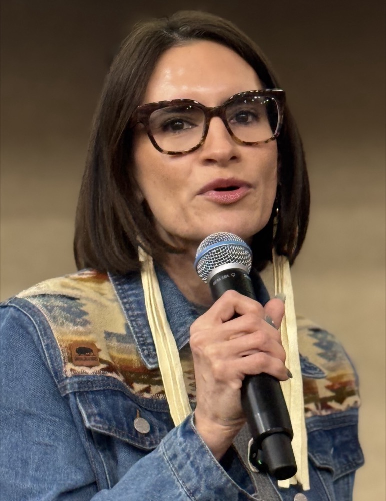 Portrait of Peggy Flanagan