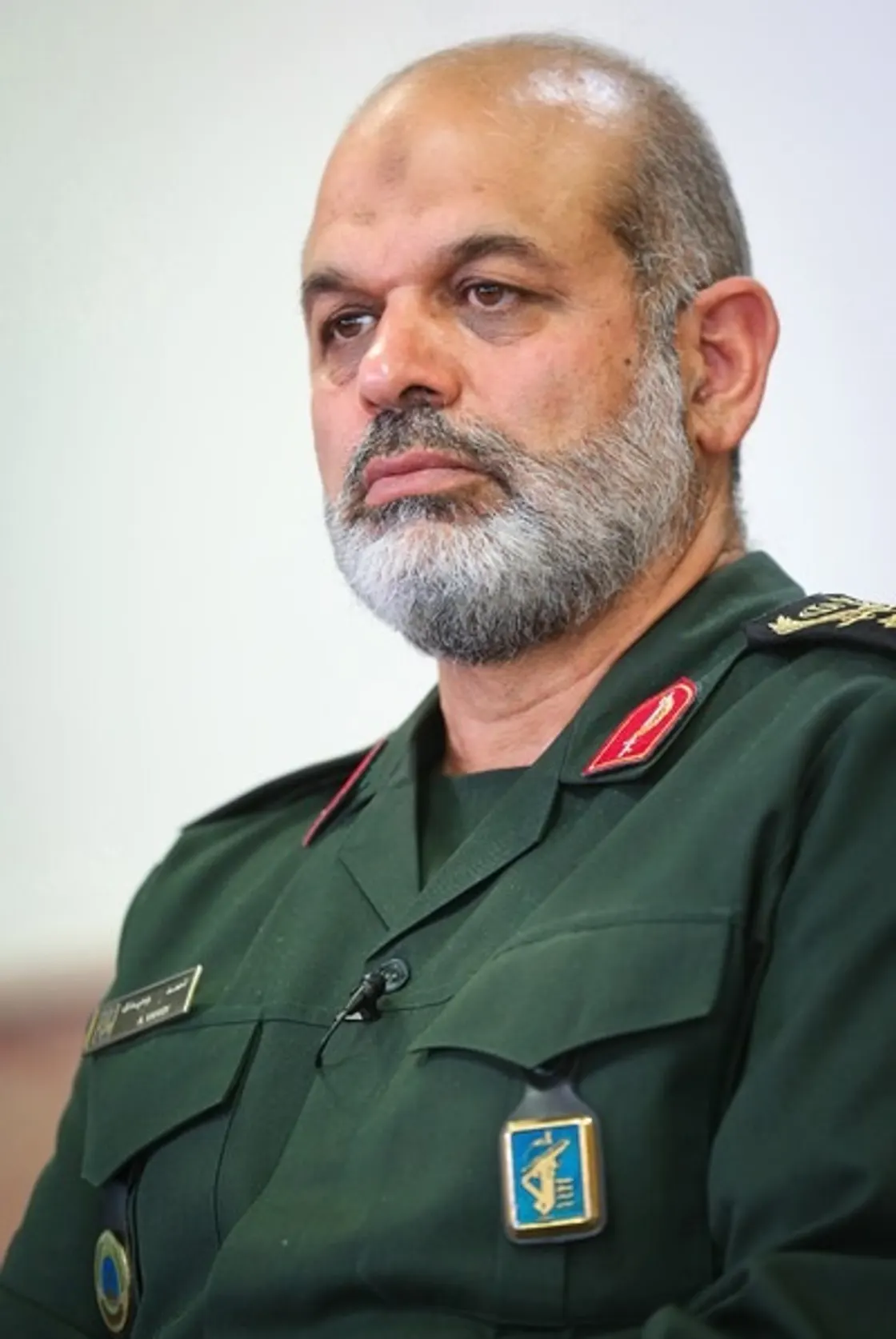 Portrait of Ahmad Vahidi