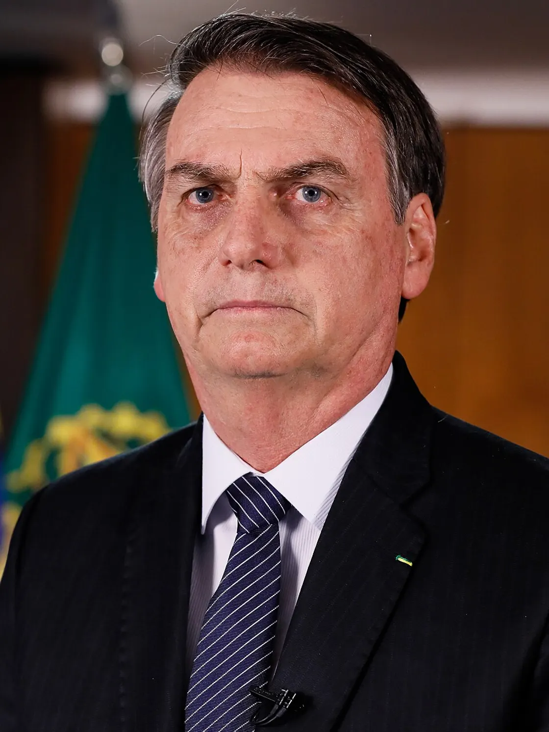 Portrait of Jair Bolsonaro