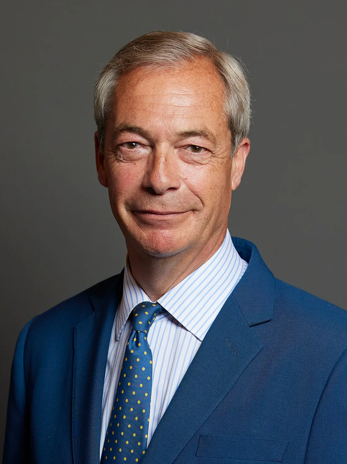 Portrait of Nigel Farage