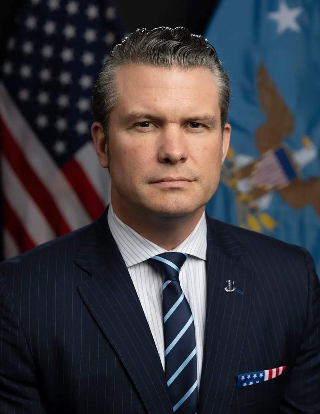 Portrait of Pete Hegseth