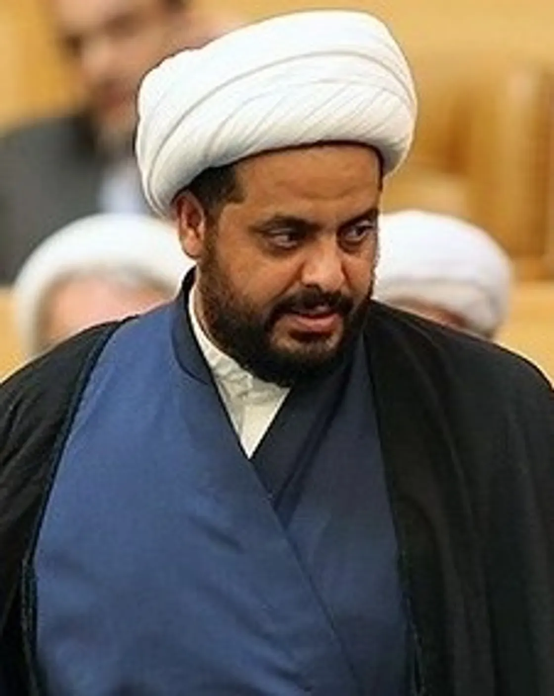 Portrait of Qais al-Khazali