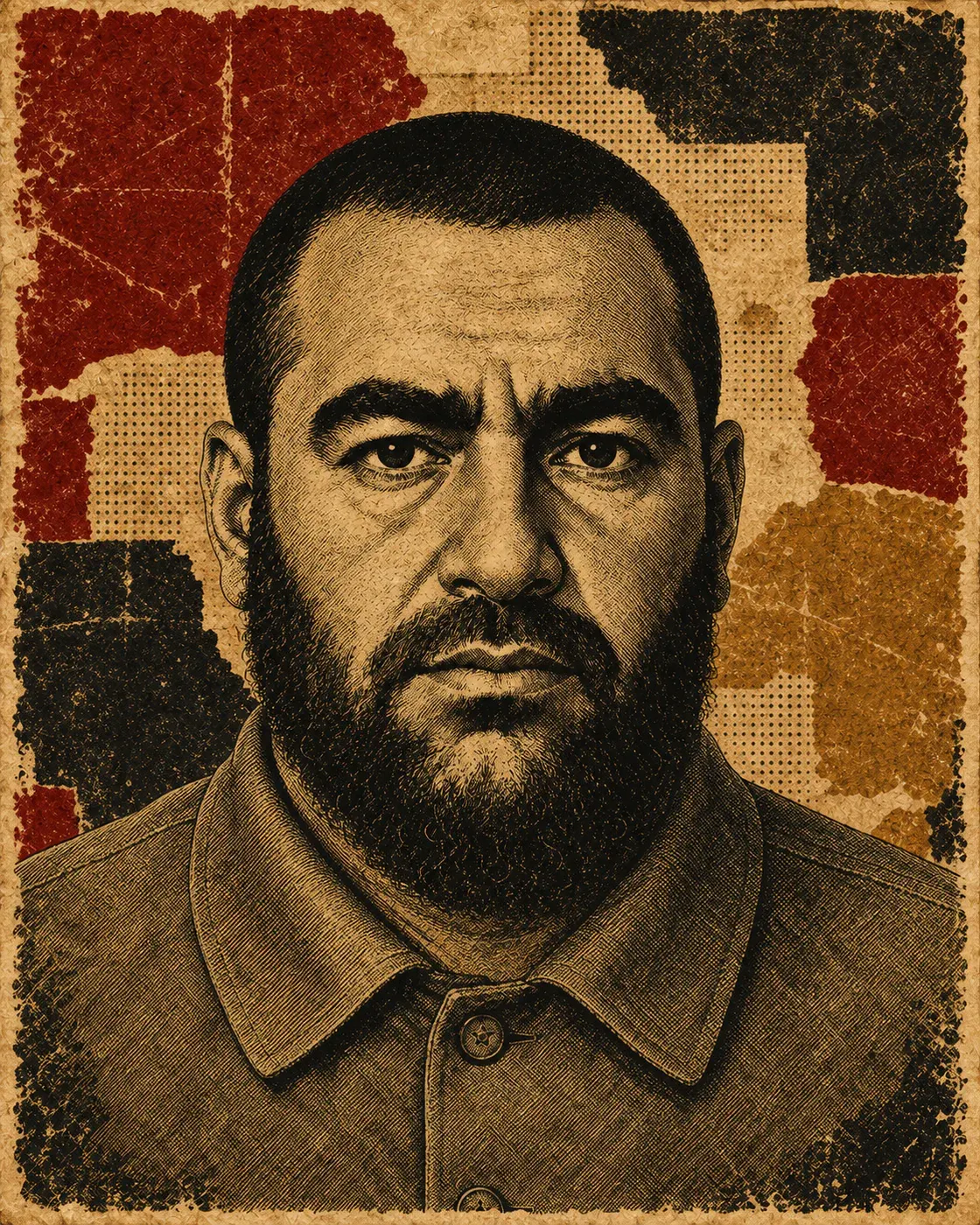 Archival detention portrait of ISIS leader Abu Bakr al-Baghdadi