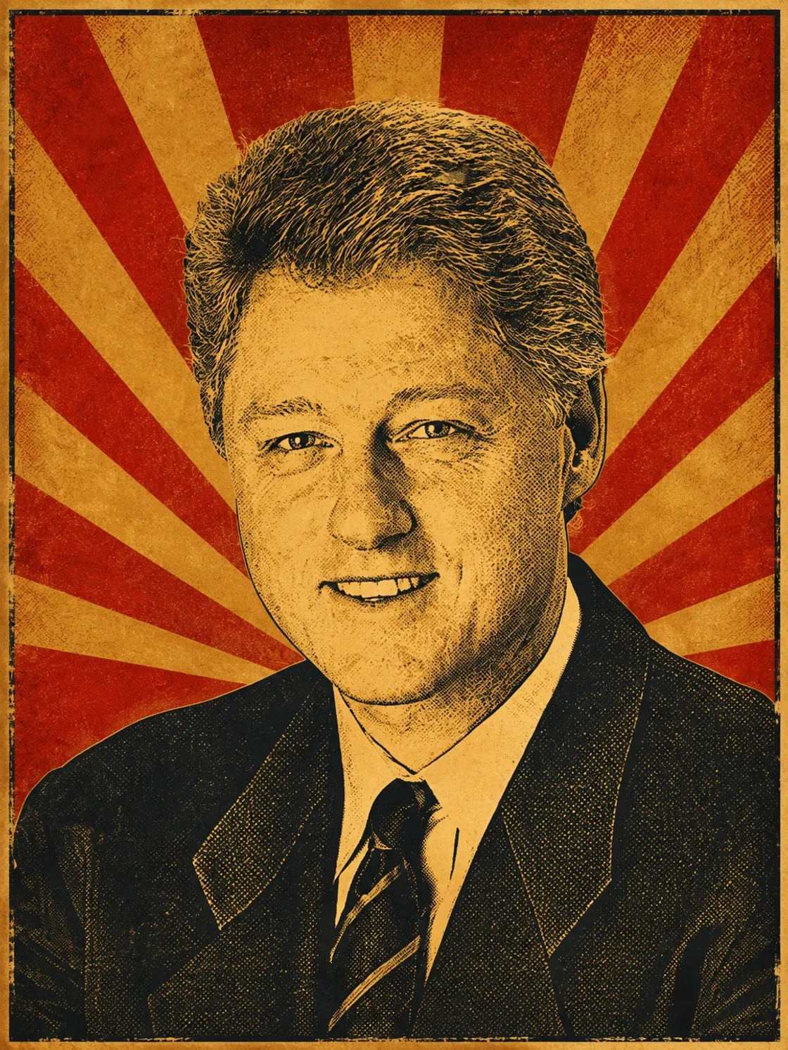Portrait of Bill Clinton