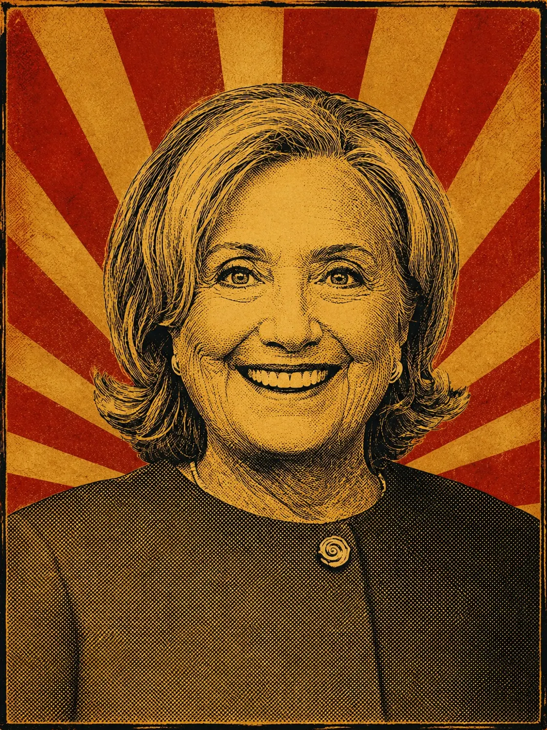 Portrait of Hillary Clinton