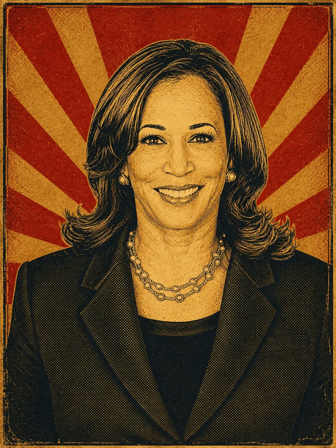 Portrait of Kamala Harris