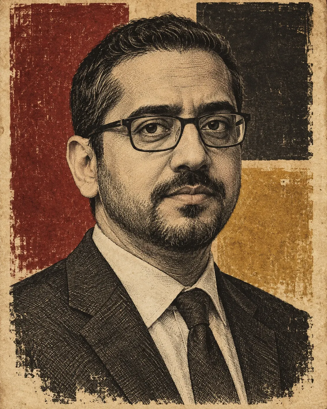 Portrait of Mehdi Hasan