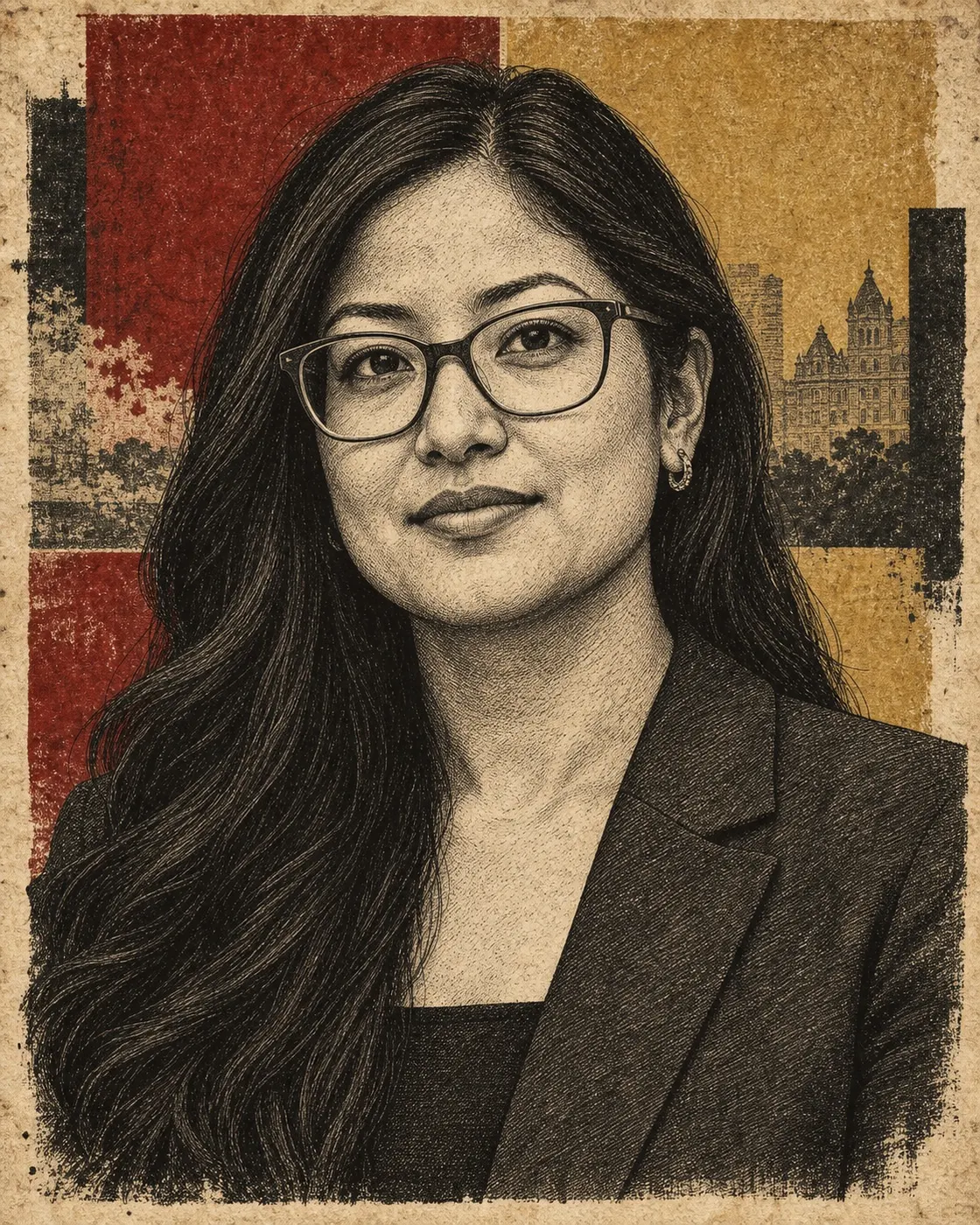 Portrait of Sarahana Shrestha