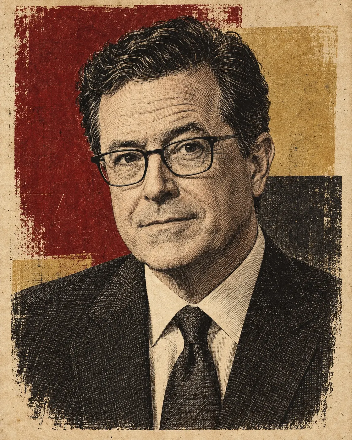Portrait of Stephen Colbert